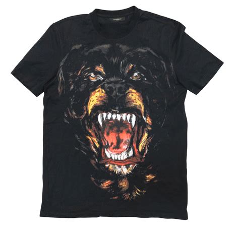 givenchy rottweiler tee for sale|Givenchy crew neck rottweiler.